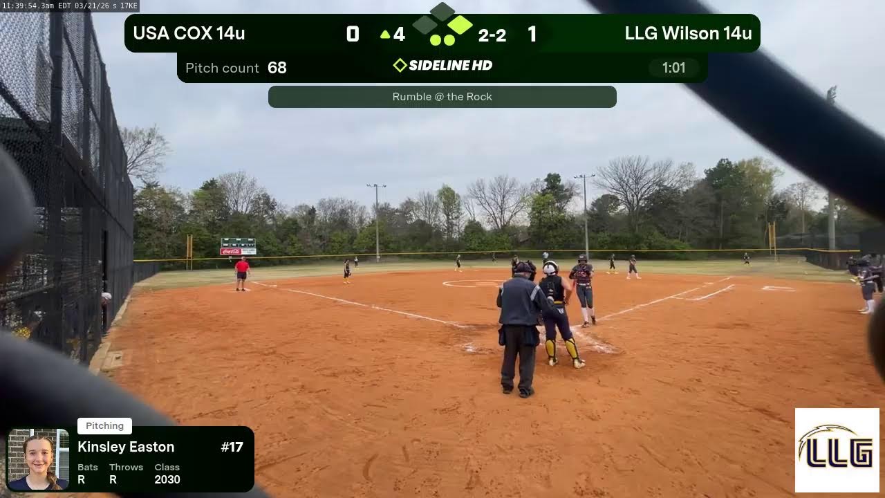 LLG Wilson 14u vs. USA COX 14u (2026.03.21)