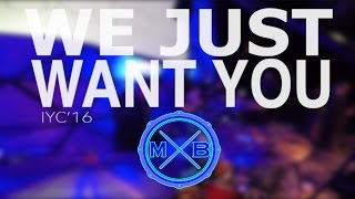 We Just Want You // William McDowell // IYC&#39;16