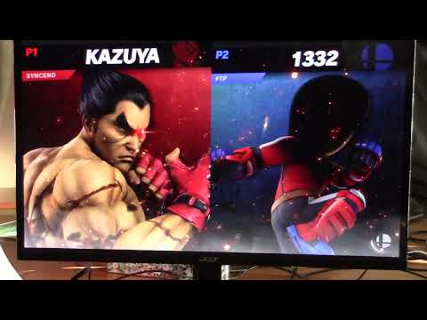 Syncend (Kazuya Mishima, Falcon) vs. FireThePyro (Mii Brawler) - Losers Round 4 - Back In Blood 3
