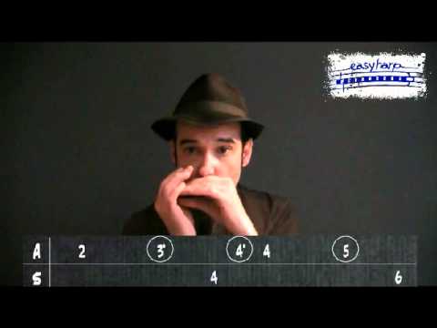 Corso di armonica blues | 12 | Scala blues in seconda posizione (anteprima) | Easyharp