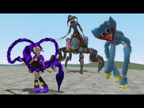 Surviving the Chapter 5 Monsters Poppy Playtime | Garry's Mod