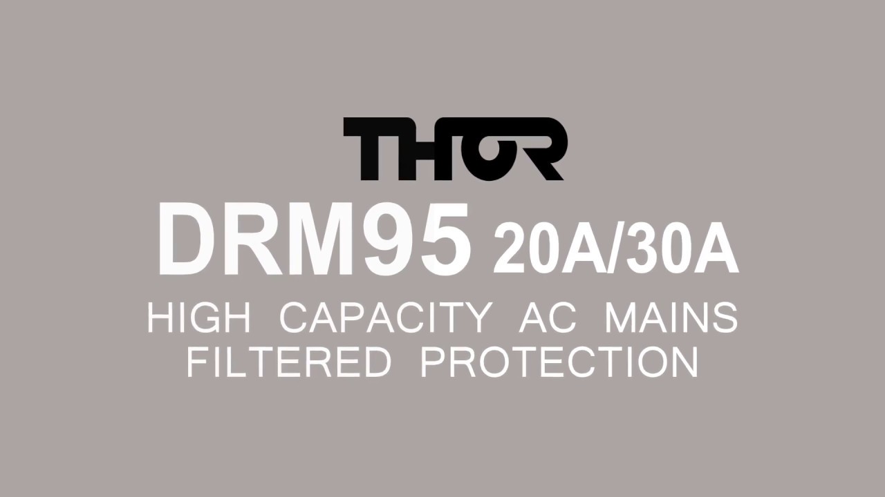 DRM95 20A/30A Din Mount Elite Filtration and Surge Protection