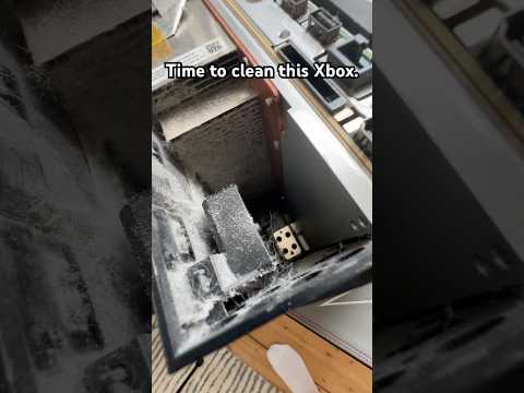 Schauen Sie, wie staubig diese Xbox Series X ist.