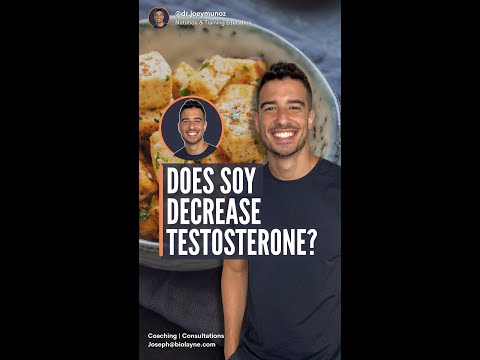 Does SOY Decrease Your TESTOSTERONE?!?!