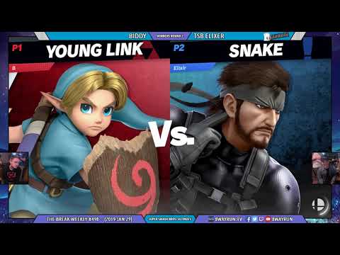 The Break #498   SSBU W2   Biddy VS Elixir