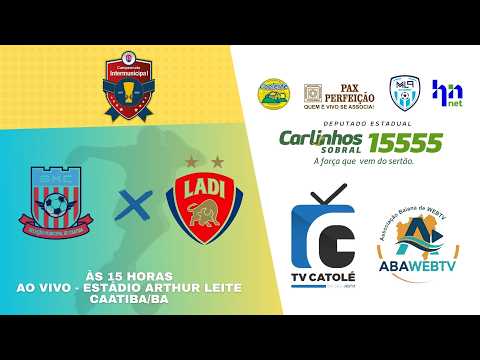 INTERMUNICIPAL 2026 - CAATIBA X ITAPETINGA - QUINTA  RODADA 13/09/26