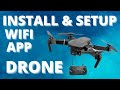 Pro Drone - How To Connect Drone To Phone | Setup & Installation (English Tutorial)