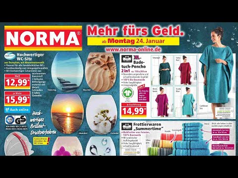 🛒 Norma Katalog Prospekt 24. bis 29. Januar 2022 - Neuigkeiten, Angebote Deutschland 🇩🇪