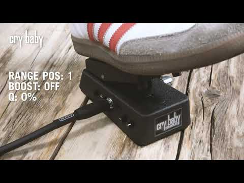 Педаль гитарных эффектов Педаль DUNLOP Cry Baby Mini 535Q Auto-Return Wah