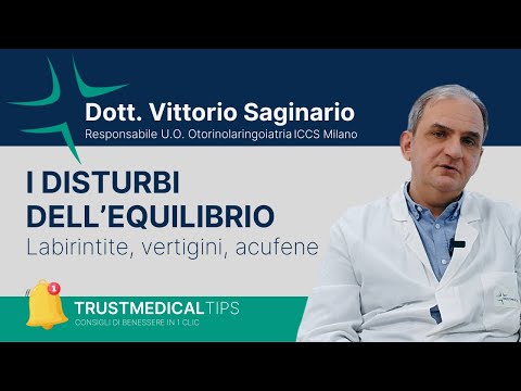 Acufene, vertigini e labirintite: i disturbi dell'equilibrio collegati all’orecchio