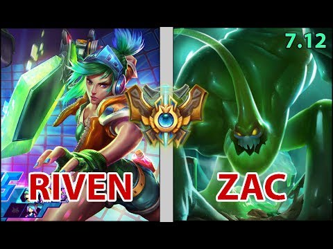 Longzhu Khan Riven Top - Korean Pro Replay