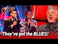 The best BLUES Blind Auditions to warm your SOUL on The Voice | Top 10