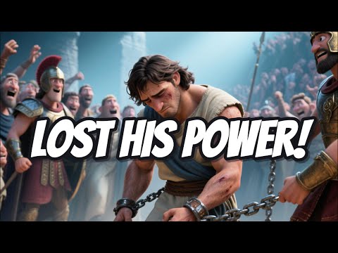 Delilah's Betrayal! Samson Loses His Strength (Part 2: Downfall & Final Fight)