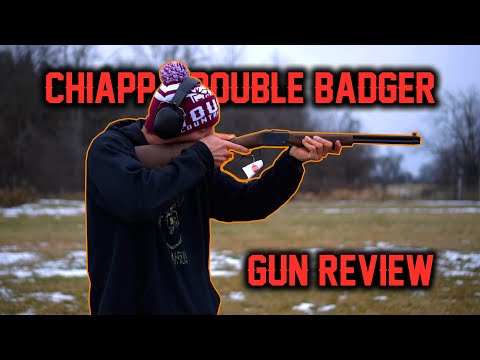 CHIAPPA DOUBLE BADGER RIFLE Review (.410 \u0026 .22 Magnum Over Under)