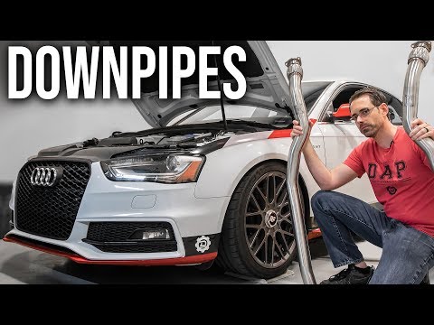 How to Install Downpipes | B8.5 Audi S4