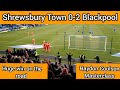Limbs as Blackpool finally win away at Shrewsbury Town since 1997|Coulson masterclass|Vlog