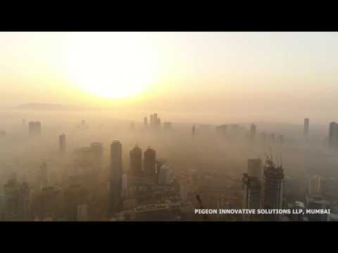 Beautiful Sunrise in Mumbai showcasing Bandra Worli Sealink