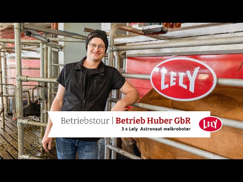 3 x Lely Astronaut Melkroboter | Betriebsvorstellung Huber GbR