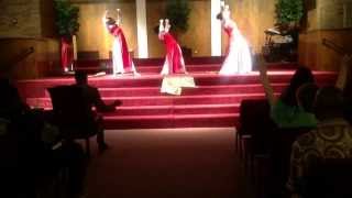 Anointed with Purpose Praise Dance Ministry ministering Break Every Chain by Tasha Cobbs