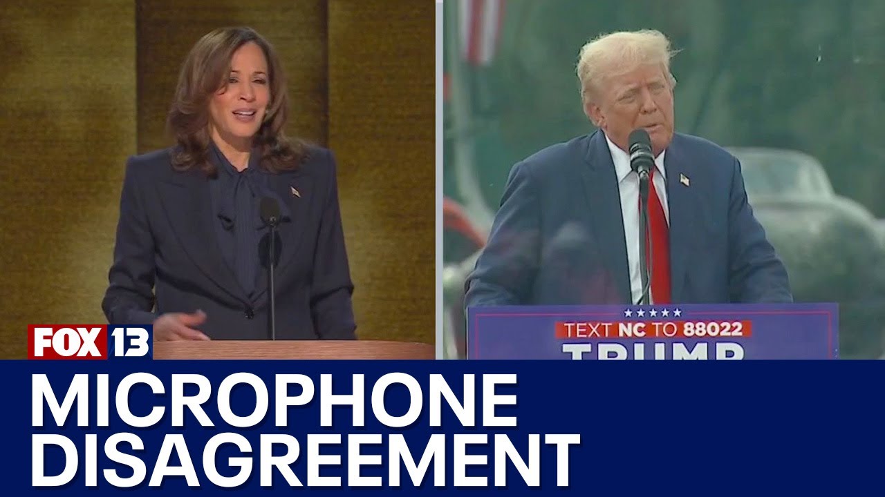 Microphone disagreement could derail presidential debate