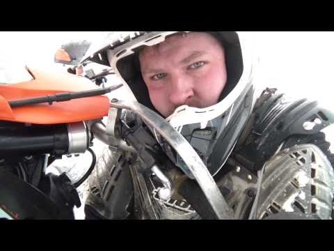 MADDRIX recovers from motorcycle crash on 40' snow jump dirt bike