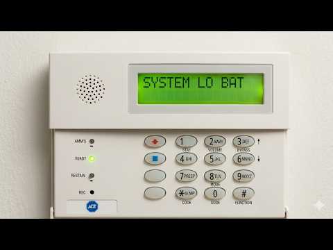 Replace the Backup Battery in your ADT Security System: Safewatch Pro 3000 Tips! #alarm