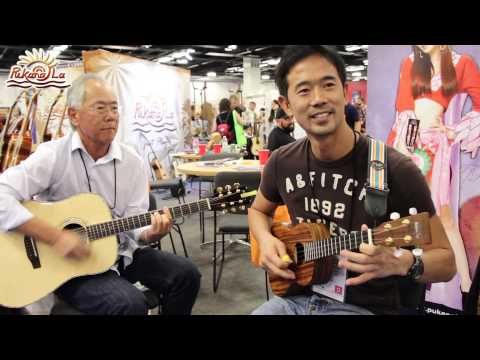 Misirlou - Bruce Shimabukuro, PukanaLa Ukulele at NAMM Show 2014