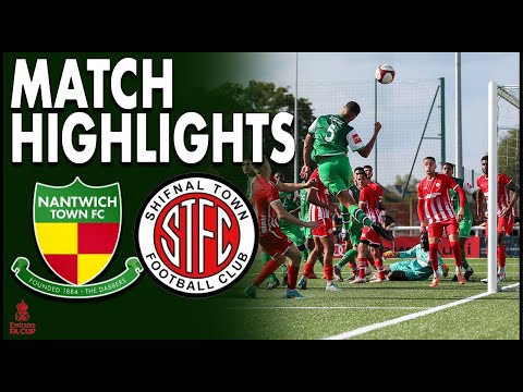 Nantwich Town 1-1 Shifnal Town - FA Cup First Round Qualifying - 2/9/23