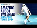 Radu Albot Hits Outrageous Tweener Lob Winner in Singapore! #Shorts