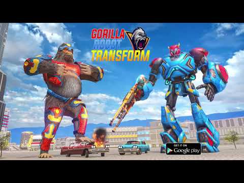 Gorilla Robot Transform: New Robot Wars Games