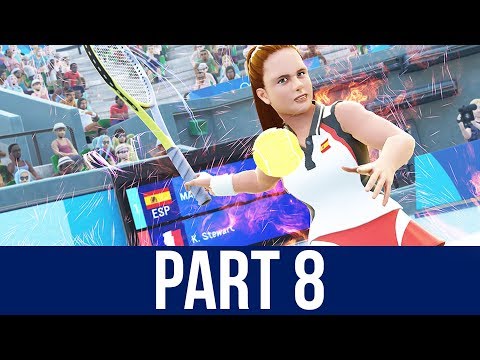 TOKYO 2020 Olympics Video Game Gameplay Part 8 - TENNIS