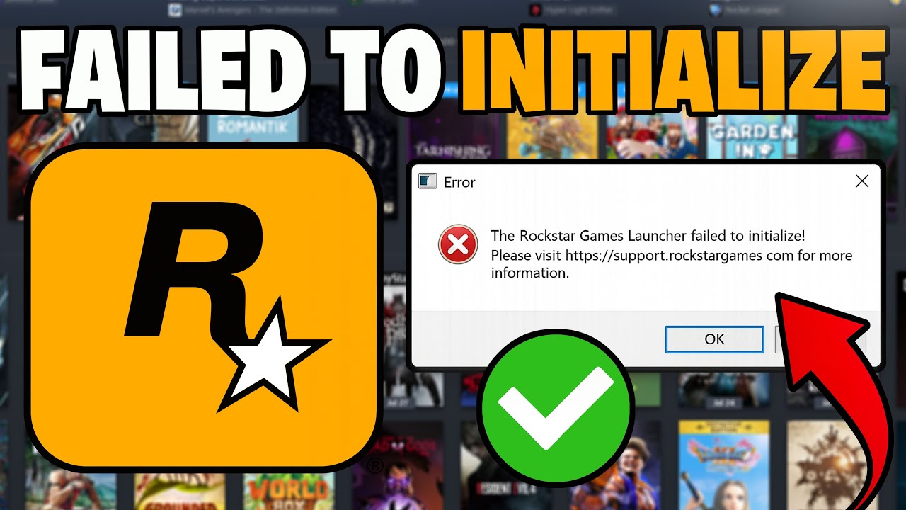 How To Fix Rockstar Games Launcher Failed To Initialize Error - NEW 2026