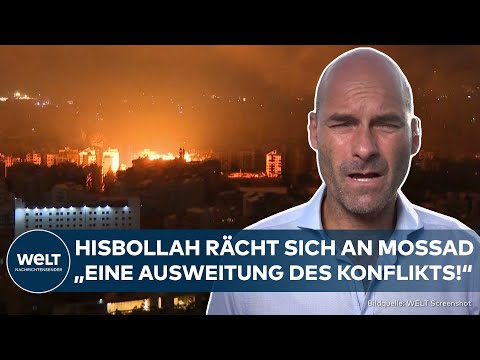 KRIEG IN NAHOST: Raketenhagel auf Israel! Hisbollah greift Mossad an! Israel reagiert mit Luftwaffe