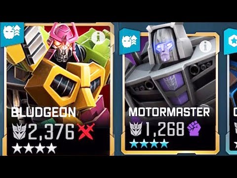 TRANSFORMERS: Forged to Fight - 4-Star Bludgeon & Motormaster