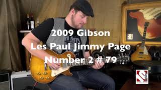 Video thumbnail for Gibson Les Paul Jimmy Page Number Two  Murphy Aged #68 & #79 by Ten Guitars TV