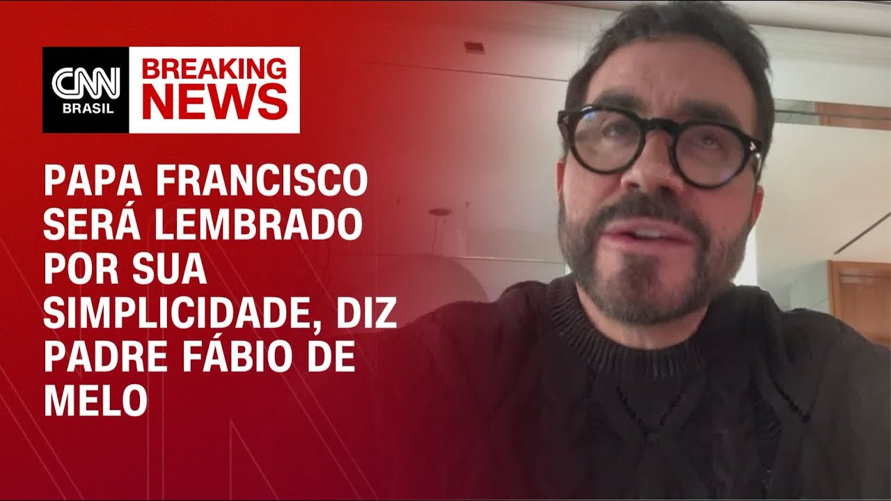 Papa Francisco será lembrado pelo jeito simples e direto, diz padre Fábio de Melo | BASTIDORES CNN