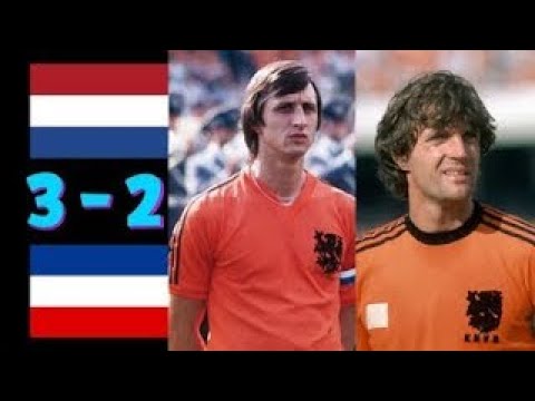 soccer Netherlands 3 2 Yugoslavia Euro 1976   Cruyff   Ruud Krol   Van Hanegem   Neeskens