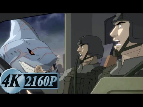 King Shark and Harley Quinn Take the Van Scene | Justice League Dark: Apokolips War