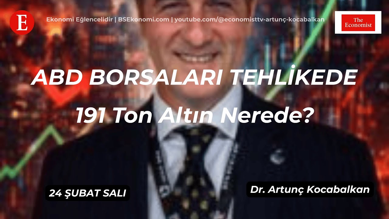 ABD BORSALARININ BAŞI DERTTE 191 TON ALTIN  NEREDE ?