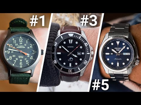 The 5 Best Budget Watches on Amazon (Under $50)
