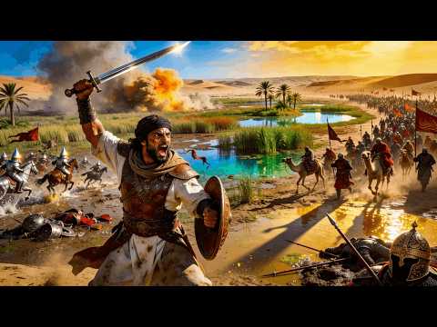 The Arab Desert Trap That Shattered The Persian Empire |  Battle of Dhi Qar 609