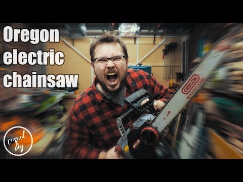Oregon electric chainsaw cs1500 quick overview