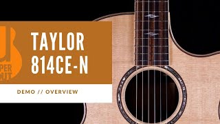 Video thumbnail for A Modern Nylon for the Modern Player | Taylor 814ce-N Demo and Overview by The Upper Bout