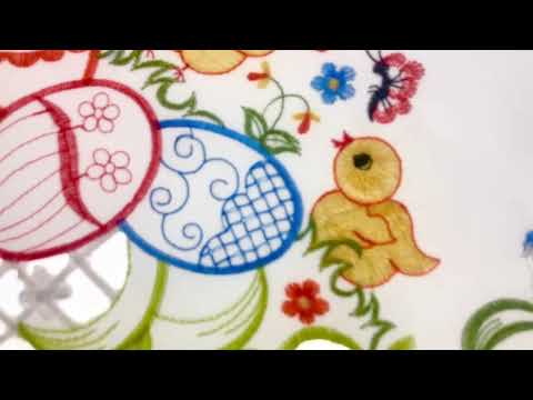 Столешница квадратная пасхальная 85*85