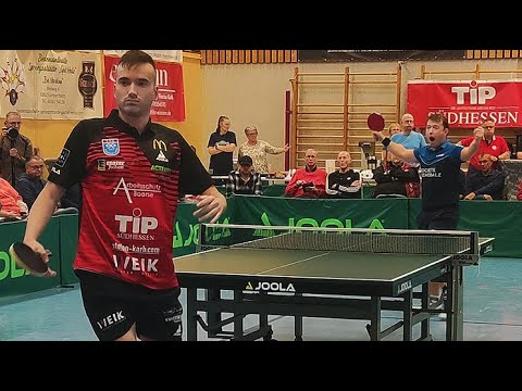 3.Bundesliga Nord | 4K Tischtennis 🎥🏓  M.Servaty(2242) : M.Gutierrez(2306)