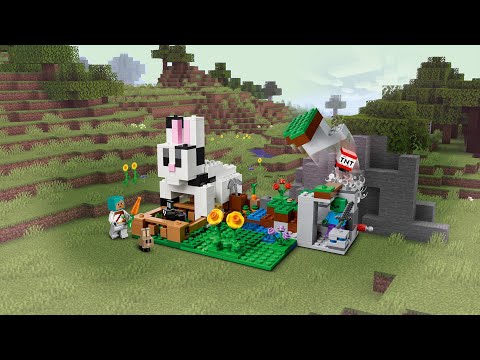 Конструктор «Кроличье ранчо» 1080 (Minecraft 21181) / 340 деталей