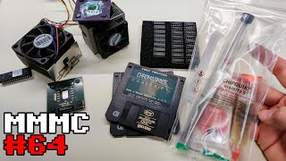 An  ebook release on floppy, a simple way to remove SMD ICs, Bipolar PROMs and some heat sinks