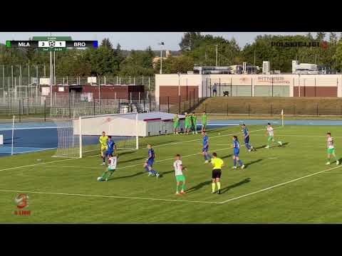 MŁAWIANKA MŁAWA -  BROŃ RADOM 4:1 Filip Rogalski