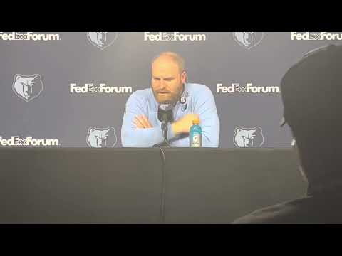 03-28-23 Memphis Grizzlies Coach Taylor Jenkins Postgame Interview