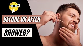 Does Beard Oil Go On Before Or After Shower? | Beard Care